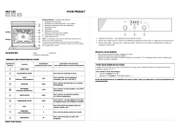 Whirlpool AKZ 135 IX Manuel du propriétaire