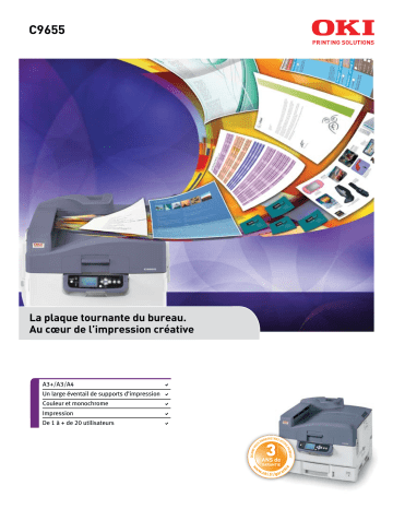 OKI C9655 Manuel du propriétaire | Fixfr