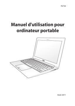 Asus UX21E Manuel du propriétaire