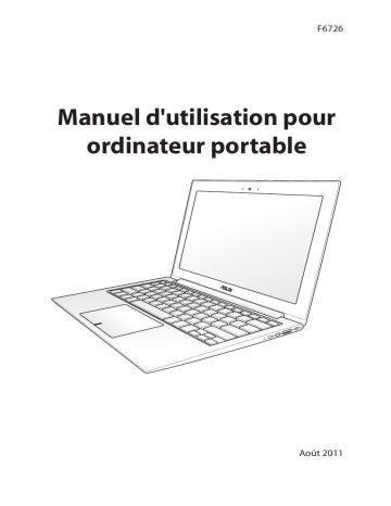 UX31E | Asus UX21E Manuel du propriétaire | Fixfr