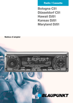 Blaupunkt Kansas DJ 51 Manuel du propriétaire