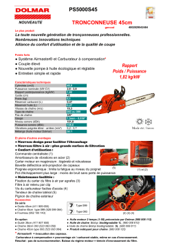 Makita PS5000S45 Manuel du propriétaire