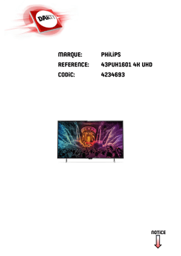 Philips 49PUH6101 Manuel du propriétaire