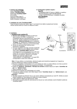 Genius TWIN WHEEL 900FF Manuel du propriétaire