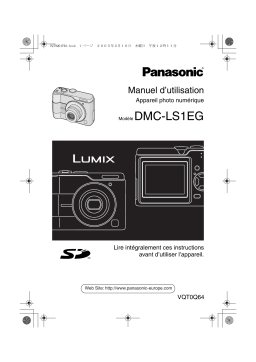 Panasonic LUMIX DMC-LS1EG Manuel du propriétaire