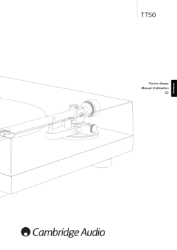 Cambridge Audio TT50 Manuel du propriétaire