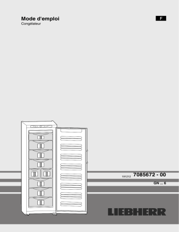 Liebherr GN 3076 PREMIUM NOFROST Manuel du propriétaire | Fixfr