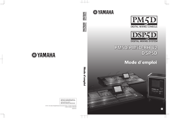 Yamaha PM5D/PM5D-RH V2 Manuel du propriétaire | Fixfr