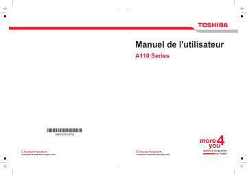 EQUIUM A110 (PSAB2) | SATELLITE A110 (PSAB6) | SATELLITE A110 (PSAB0) | Toshiba EQUIUM A110 (PSAB8) Manuel du propriétaire | Fixfr