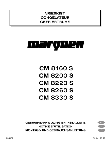 MARYNEN CM8160S Manuel du propriétaire | Fixfr