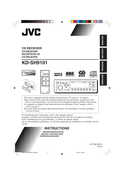 JVC KD-SH9101 Manuel du propriétaire