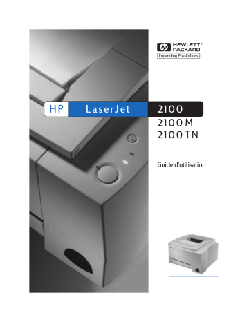 HP LaserJet 2100 Manuel du propriétaire | Fixfr