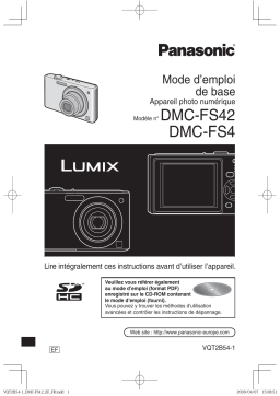 Panasonic LUMIX DMC-FS42 Manuel du propriétaire