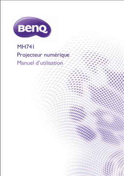 BenQ MH741 Manuel du propriétaire