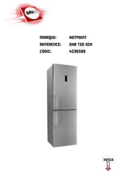 Hotpoint XH8 T20 XZH Manuel utilisateur