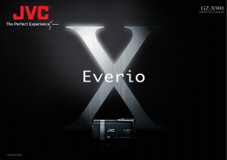 JVC EVERIO GZ-X900 Manuel du propriétaire