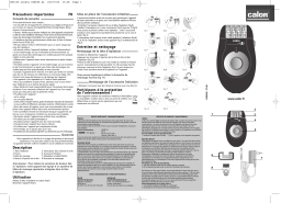 CALOR EP 3130 Manuel utilisateur