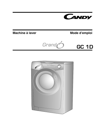 Candy GC 12101D2/1 Manuel du propriétaire | Fixfr