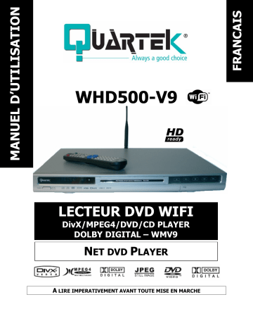 QUARTEK WHD500-V9 Manuel du propriétaire | Fixfr