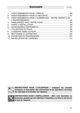 Smeg SCP111NE1 Manuel du propriétaire
