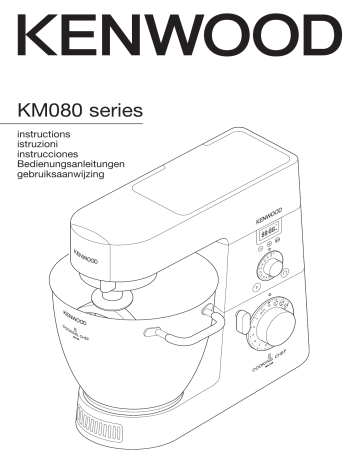 Kenwood KM080 Manuel du propriétaire | Fixfr