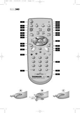 Thomson ROC 340 Manuel du propriétaire