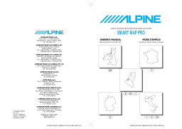 Alpine NVS-HF01-HB01-HI01-HX01-HD01 Manuel du propriétaire