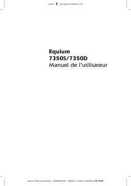 Toshiba EQUIUM 7350 S Manuel du propriétaire