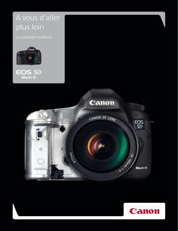 Canon EOS 5D Mark III Manuel du propriétaire | Fixfr
