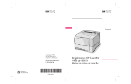 HP LASERJET 4050N Manuel du propriétaire