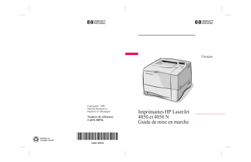 HP LASERJET 4050N Manuel du propriétaire | Fixfr