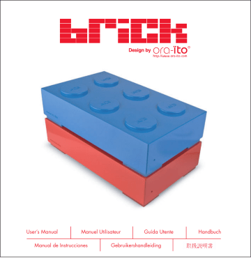 LaCie Brick Desktop Hard Drive Manuel du propriétaire | Fixfr