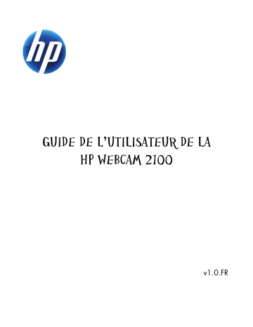 HP 2100 Webcam Manuel du propriétaire | Fixfr