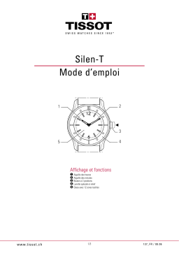 Tissot SILEN-T Manuel du propriétaire