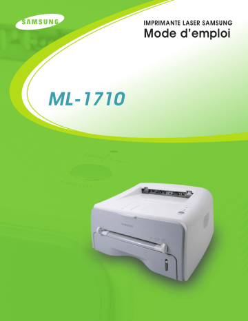 Samsung ML-1710 Manuel du propriétaire | Fixfr