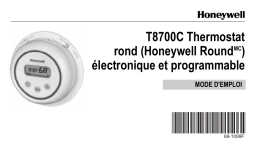 Honeywell T8700C Manuel du propriétaire