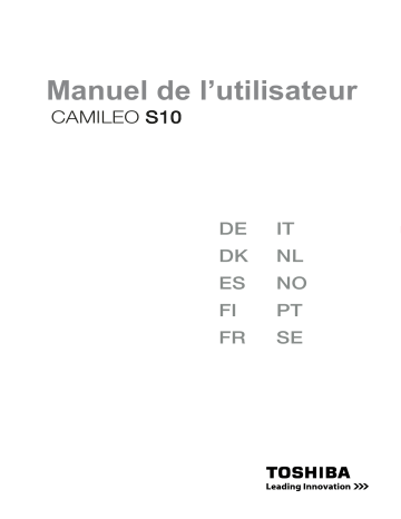 Toshiba CAMILEO S10 Manuel du propriétaire | Fixfr