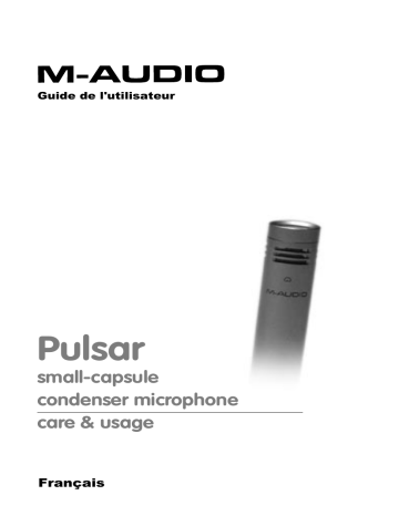 M-Audio Pulsar Manuel du propriétaire | Fixfr