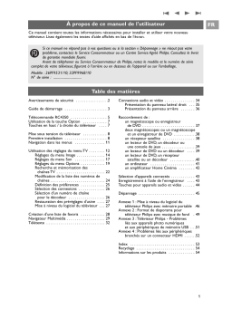 Philips 32PF9968 Manuel du propriétaire