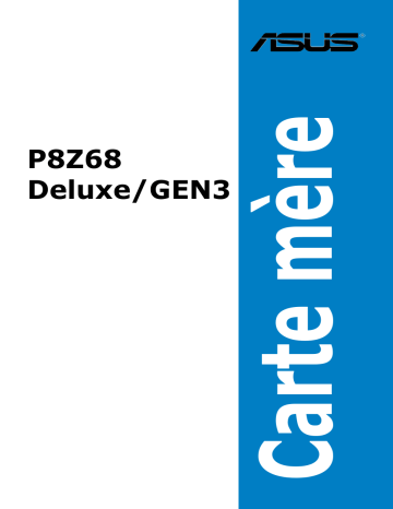 Asus P8Z68 DELUXE GEN3 Manuel du propriétaire | Fixfr