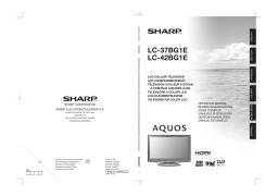 Sharp LC-37/42BG1E Manuel du propriétaire