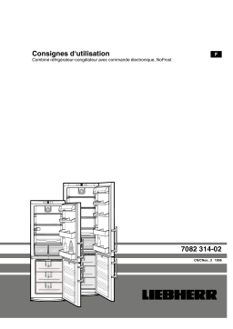 Liebherr CN 3313 Manuel du propriétaire