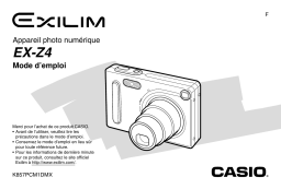 Casio Exilim EX-Z4 Manuel du propriétaire