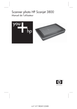 HP SCANJET 3800 PHOTO SCANNER Manuel du propriétaire