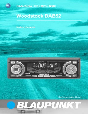 Blaupunkt WOODSTOCK DAB52 Manuel du propriétaire | Fixfr