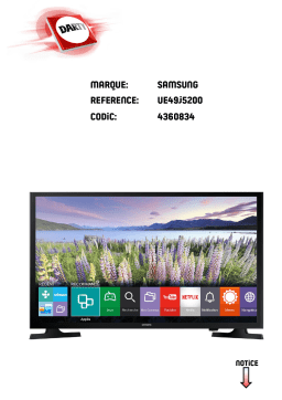 Samsung UE49J5200 Manuel du propriétaire