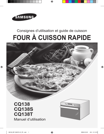 CQ138T-ST | Samsung CQ138T-G Manuel du propriétaire | Fixfr