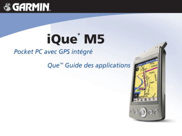 Garmin iQue M5 Manuel du propriétaire | Fixfr