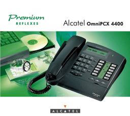 Alcatel Premium REFLEXES OmniPCX 4400 Manuel du propriétaire