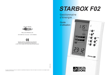 DELTA DORE STARBOX F02 Manuel du propriétaire | Fixfr